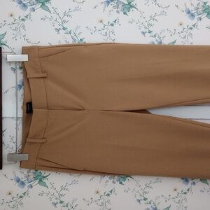 J Crew Ruby Crop Pant In Camel Tan Color